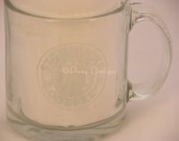 Starbucks Glass Etched Logo Coffee Mug